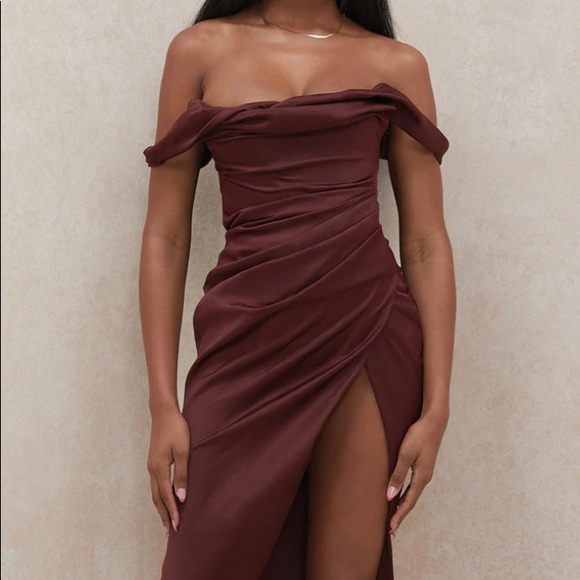 Cranberry Cocktail Dress - Picture 3 of 8